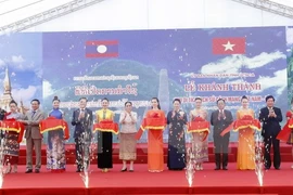 Inauguran sitio de reliquias históricas revolucionarias Vietnam-Laos 