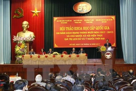 Resaltan valores de Revolución de Octubre para construcción socialista en Vietnam