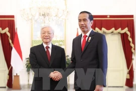  Cumple máximo dirigente partidista de Vietnam amplia agenda en Indonesia