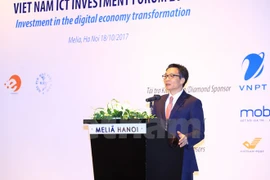 Vicepremier de Vietnam destaca oportunidades comerciales de las TIC