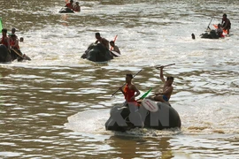 Más de 100 mil turistas a provincia vietnamita Dak Lak en ocasión de Tet