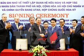 Hanoi y Estado de Utah de EE.UU. fortalecen relaciones de cooperación