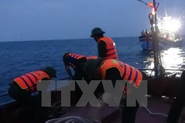 Rescatan a marineros vietnamitas accidentados en el mar 