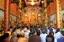 Vietnamitas en Laos reúnen en ocasión del Año Nuevo Lunar