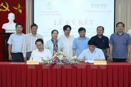 Confederación de Trabajadores de Vietnam y VNA fomentan cooperación