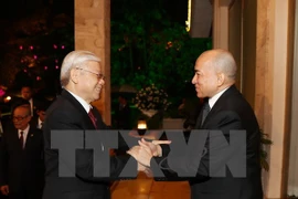Prensa camboyana destaca visita del máximo dirigente partidista vietnamita