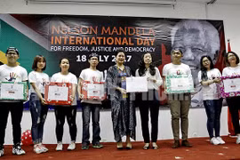 Celebran en Vietnam actividades caritativas en saludo al Día Internacional de Nelson Mandela