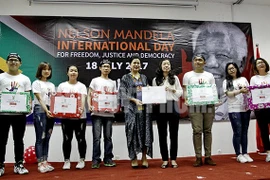 Celebran en Vietnam actividades caritativas en saludo al Día Internacional de Nelson Mandela