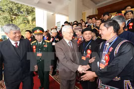 Máximo dirigente partidista de Vietnam destaca aportes de los étnicos
