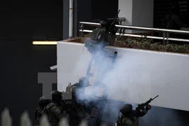 Policía malasia realiza ejercicio de gran envergadura por SEA Games 2017