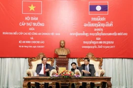 Vietnam y Laos fomentan cooperación en seguridad pública