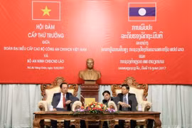 Vietnam y Laos fomentan cooperación en seguridad pública