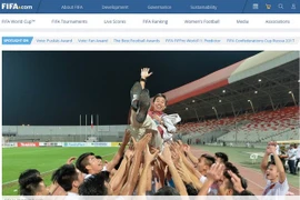 FIFA reconoce logros del fútbol vietnamita