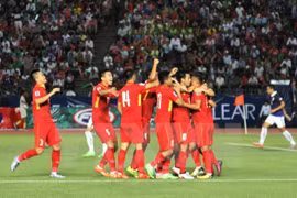 Clasificación para Copa Asiática de Fútbol 2019: Vietnam derrota a Camboya