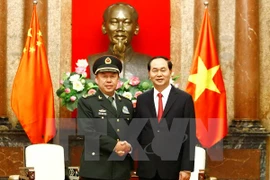 Presidente Dai Quang destaca buen estado de nexos Vietnam-China 