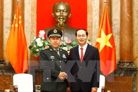 Presidente Dai Quang destaca buen estado de nexos Vietnam-China 