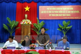 Refuerzan labores de prevención de deslizamientos de tierra en Delta del río Mekong