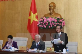 Comité Permanente del Parlamento vietnamita inicia octava sesión 