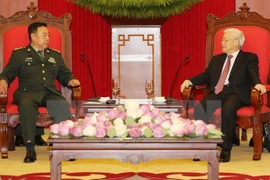 Máximo dirigente partidista vietnamita respalda cooperación militar con China 