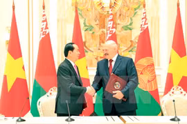 Declaración conjunta Vietnam- Belarús: otra muestra de voluntad de ampliar la asociación bilateral