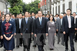 Presidente vietnamita recorre la provincia china de Fujian