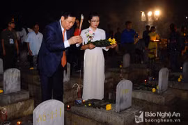 Rinden homenaje a voluntarios vietnamitas caídos en Laos