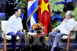 Recibe Raúl Castro a dirigente del Partido Comunista de Vietnam 