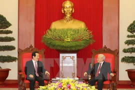 Líderes vietnamitas reciben a presidente del Parlamento sudcoreano