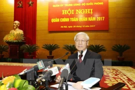 Dirigente partidista orienta labores de ejército vietnamita en próximo año 