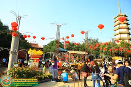 Festival budista promueve un estilo de vida saludable