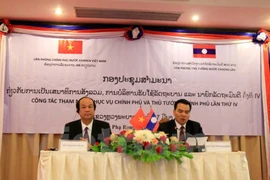 Fortalecen cooperación intergubernamental Vietnam-Laos 