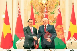 Presidente de Vietnam concluye visita oficial a Belarús 