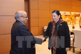 Vicepresidenta del Parlamento vietnamita dialoga con representante de UNICEF
