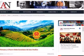 Medios de comunicación argentinos publican sobre APEC 2017 en Vietnam