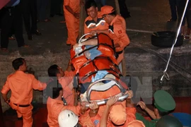 Rescatan a marineros accidentados en aguas vietnamitas