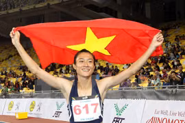 SEA Games 29: Atleta vietnamita reina en carreras de 100 y 200 metros