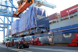 Puerto marítimo de Vietnam recibe gigante portacontenedor de clase Triple-E