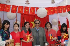 Impresionante imagen de Vietnam en Feria Bazaar en la India