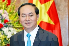 Presidente Dai Quang: 2017 es año especial en historia de diplomacia de Vietnam
