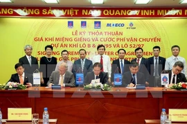 Firman acuerdos sobre precios de gas extraído de Lote B-O Mon en Vietnam 