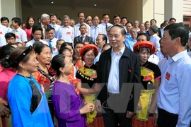 Presidente de Vietnam destaca unidad nacional como raíz de fuerza del pueblo 