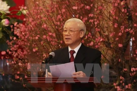 Líder partidista de Vietnam rinde tributo al Presidente Ho Chi Minh