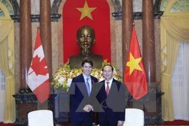 Presidente de Vietnam destaca visita del premier canadiense