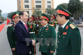 Presidente vietnamita pidió construir una fuerza militar fuerte 
