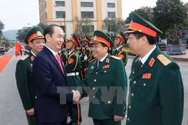 Presidente vietnamita pidió construir una fuerza militar fuerte 