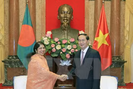 Presidente de Vietnam aspira a una mayor cooperación con Bangladesh