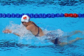 Anh Vien establece nueva plusmarca en natación de Juegos Asiáticos Bajo Techo
