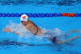 Anh Vien establece nueva plusmarca en natación de Juegos Asiáticos Bajo Techo