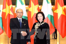 Líder legislativo de Myanmar concluye visita a Vietnam