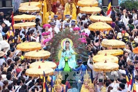 Celebran gran Festival budista en Da Nang